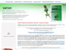 Tablet Screenshot of carsil.ru